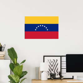 Poster Bandeira da Venezuela