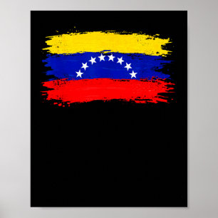 Poster Bandeira da Venezuela 2026 Livre Paz 