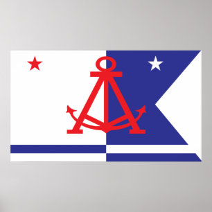 Poster Bandeira de Alameda