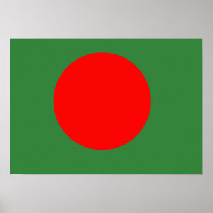 Poster Bandeira de Bangladesh