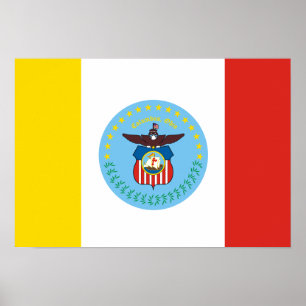 Pôster Bandeira de Columbus, Ohio