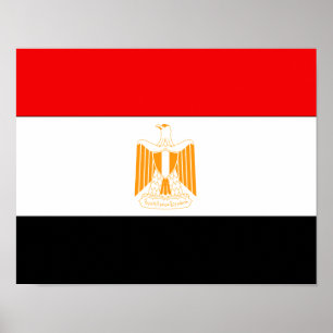 Pôster Bandeira de Egipto