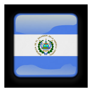 Pôster Bandeira de El Salvador