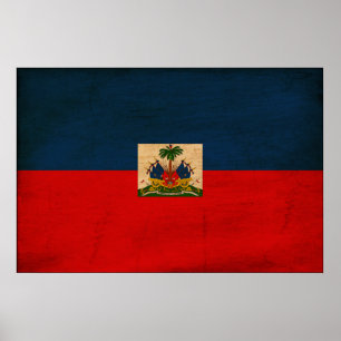 Pôster Bandeira de Haiti