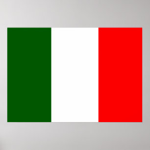 Pôster Bandeira de Italia