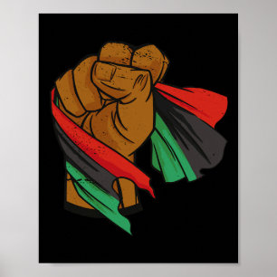 Poster Bandeira de Libertação Negra Décima Junta da União
