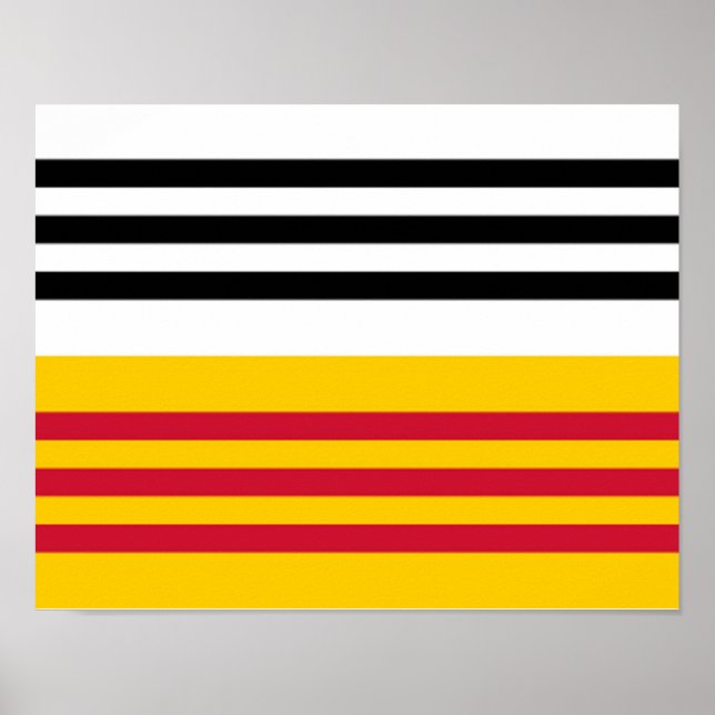 Poster Bandeira de Loon op Zand (Frente)