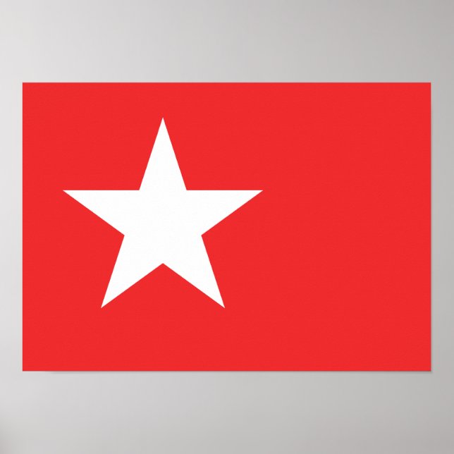 Pôster Bandeira de Maastricht (Frente)