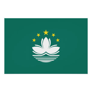 Pôster Bandeira de Macau