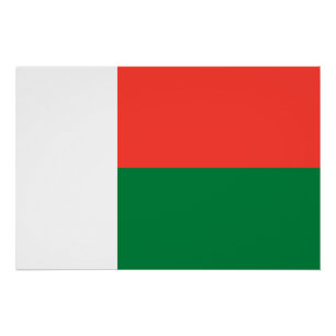 Pôster Bandeira de Madagascar