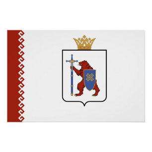 Pôster Bandeira de Mari El