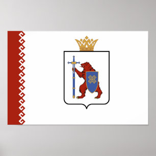 Poster Bandeira de Mari El