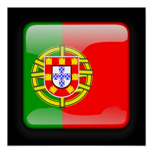 Pôster Bandeira de Portugal (Frente)
