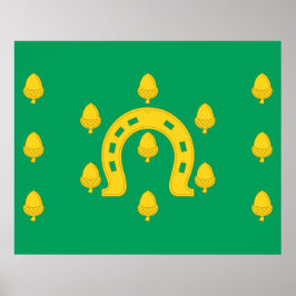 Poster Bandeira de Rutland (distrito do Reino Unido)