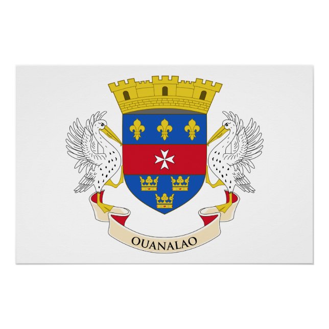 Pôster Bandeira de São Bartolomeu (Frente)