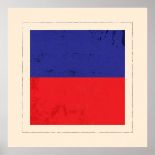 Pôster Bandeira de sinal náutica da letra "E"