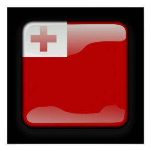 Pôster Bandeira de Tonga