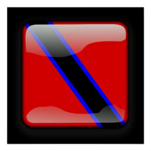 Pôster Bandeira de Trinidad and Tobago