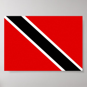 Poster Bandeira de Trinidad Tobago