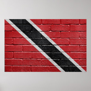 Pôster Bandeira de Trinidad Tobago