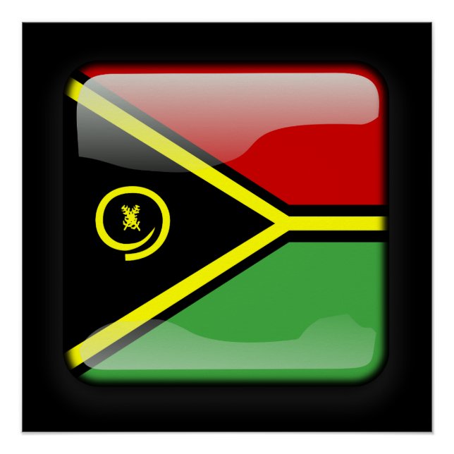 Pôster Bandeira de Vanuatu (Frente)
