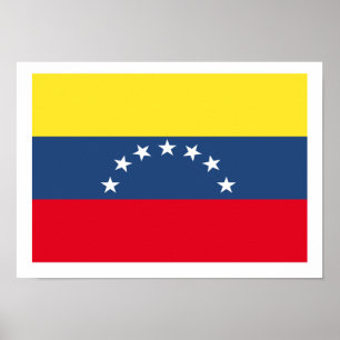 Poster Bandeira de Venezuela