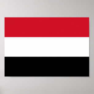 Pôster Bandeira de Yemen