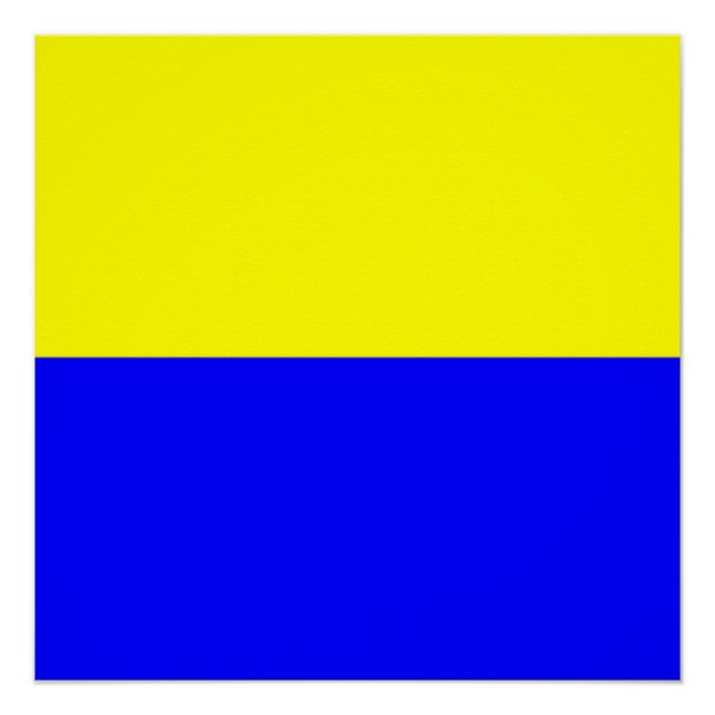 Pôster Bandeira de Zandvoort (Frente)