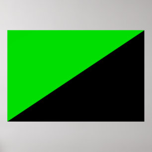 Poster Bandeira do Anarquismo Verde