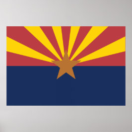 Pôster Bandeira do Arizona