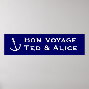 Pôster Bandeira do bon voyage