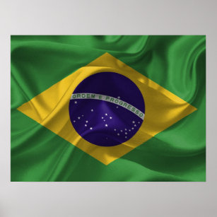 Poster Bandeira do Brasil