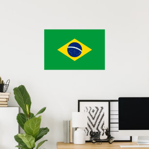 Poster Bandeira do Brasil