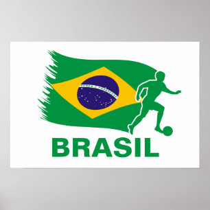 Poster Bandeira do Brasil