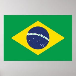 Poster Bandeira do Brasil