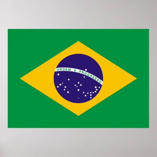 Poster Bandeira do Brasil Bandeira do Brasil (Frente)