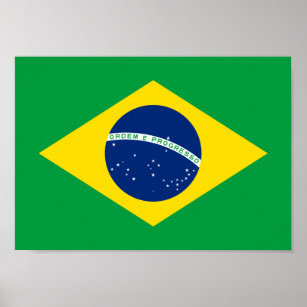 Poster Bandeira do Brasil - Bandeira do Brasil