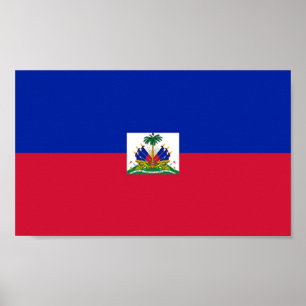 Pôster Bandeira do Haiti