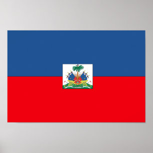 Pôster Bandeira do Haiti