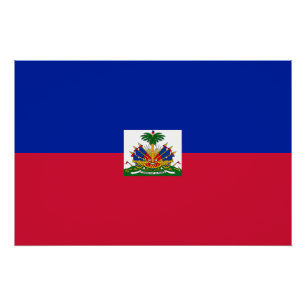 Pôster Bandeira do Haiti