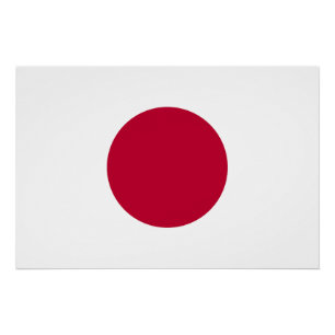 Pôster Bandeira do Japão