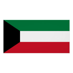 Pôster Bandeira do Kuwait