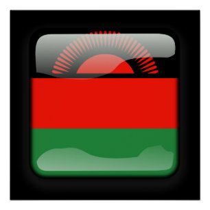 Pôster Bandeira do Malawi
