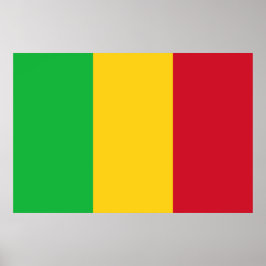 Poster Bandeira do Mali