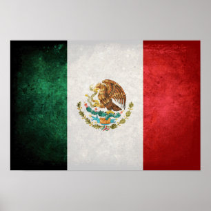 Pôster Bandeira do México