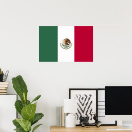 Poster Bandeira do México