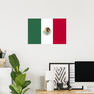 Poster Bandeira do México