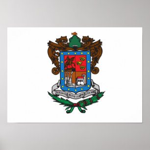 Poster Bandeira do Michoacan