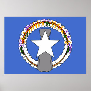 Pôster Bandeira do norte de Mariana