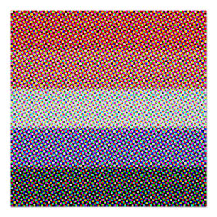 Pôster Bandeira do Orgulho Cupiorromântico Abstrato Tripp